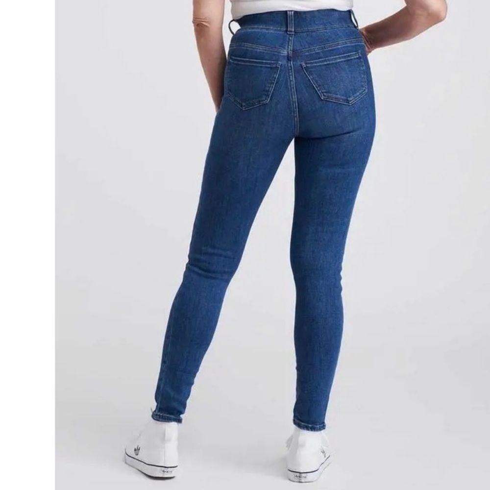Universal Standard Rivera High Rise Skinny In Classic Blue 28” Size 8